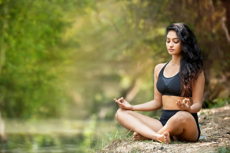 Yin Yoga pose